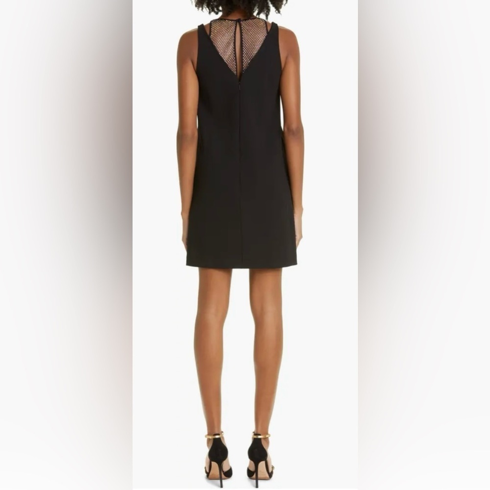 NWOT Ted Baker London Tasmmin Shift Sleeveless Black mini Dress sz 1 US 2 - Picture 2 of 9